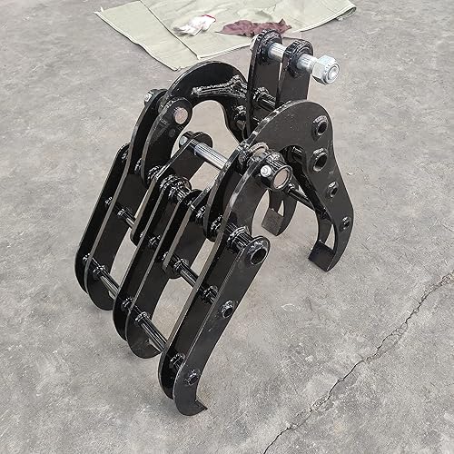 Miniatura 5 de TYPHON Accesorios Grapple Accesorio para Mini Excavadoras Excavadoras Bagger Track Crawler Maquinaria Máquina Grabber Grapper