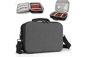 Yewltvep Extra Large Bible Cover, Hard Cover with Zippered Pocket and Detachable Shoulder Strap