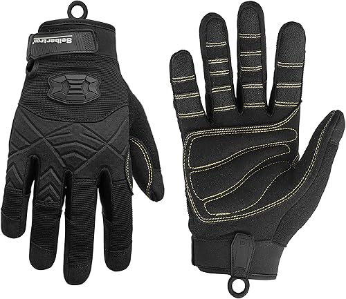 Seibertron Guantes de cuerda de escalada ligeros y transpirables para escaladores, escalada en roca, rescate, aventura, vela, kayak, deportes al