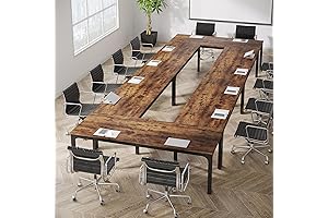Serpentine Conference Table: Enhance Collaboration in Expansive Workspaces