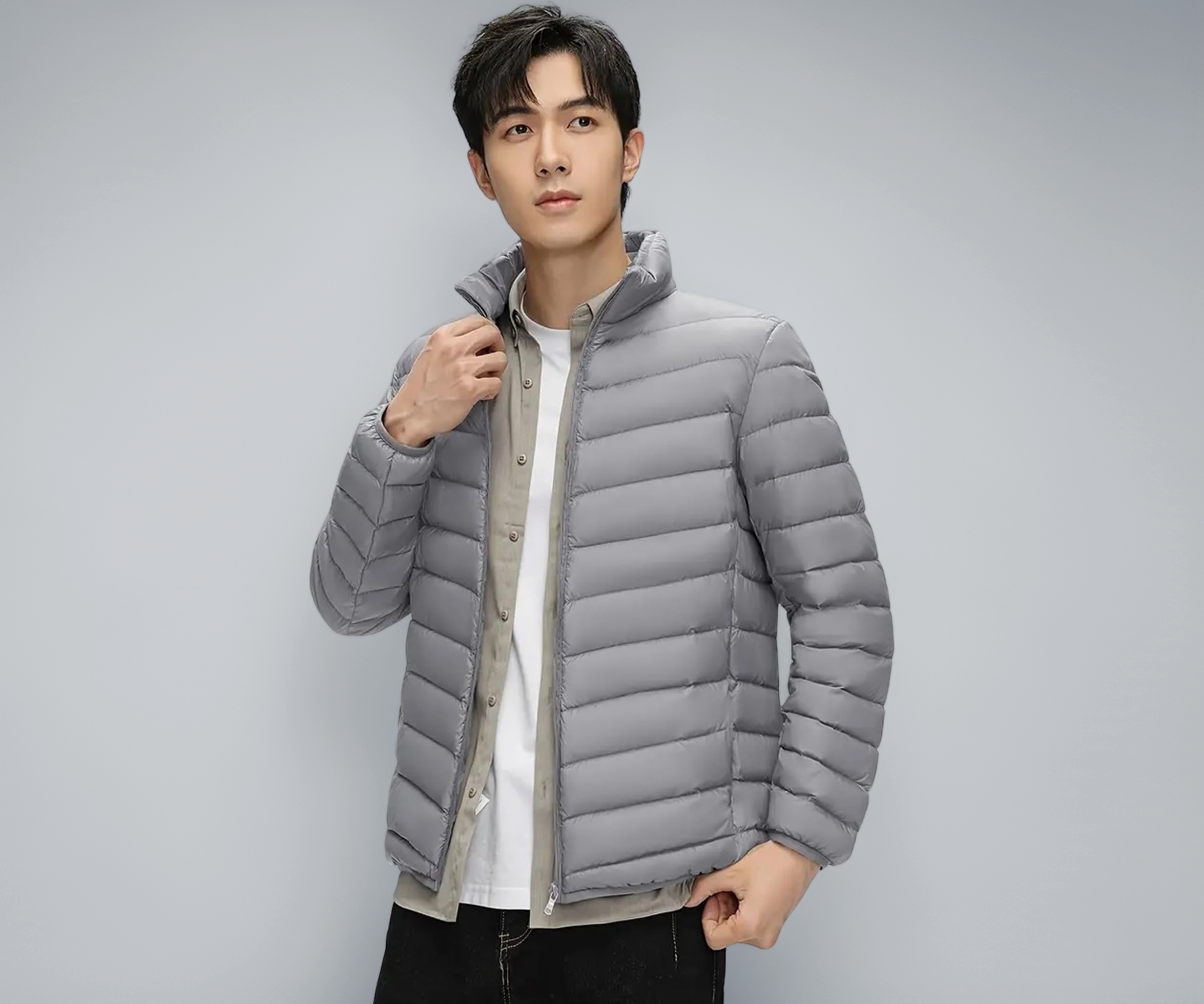 Weekday Cole Puffer Jacket - 99 €. Buy Padded jackets from Weekday online  at Boozt.com. Fast delivery and easy returns 【送料無料】 ウィークデイ メンズ ジャケット・ブルゾン アウター Weekday Cole puffer jacket in light gray Light gray