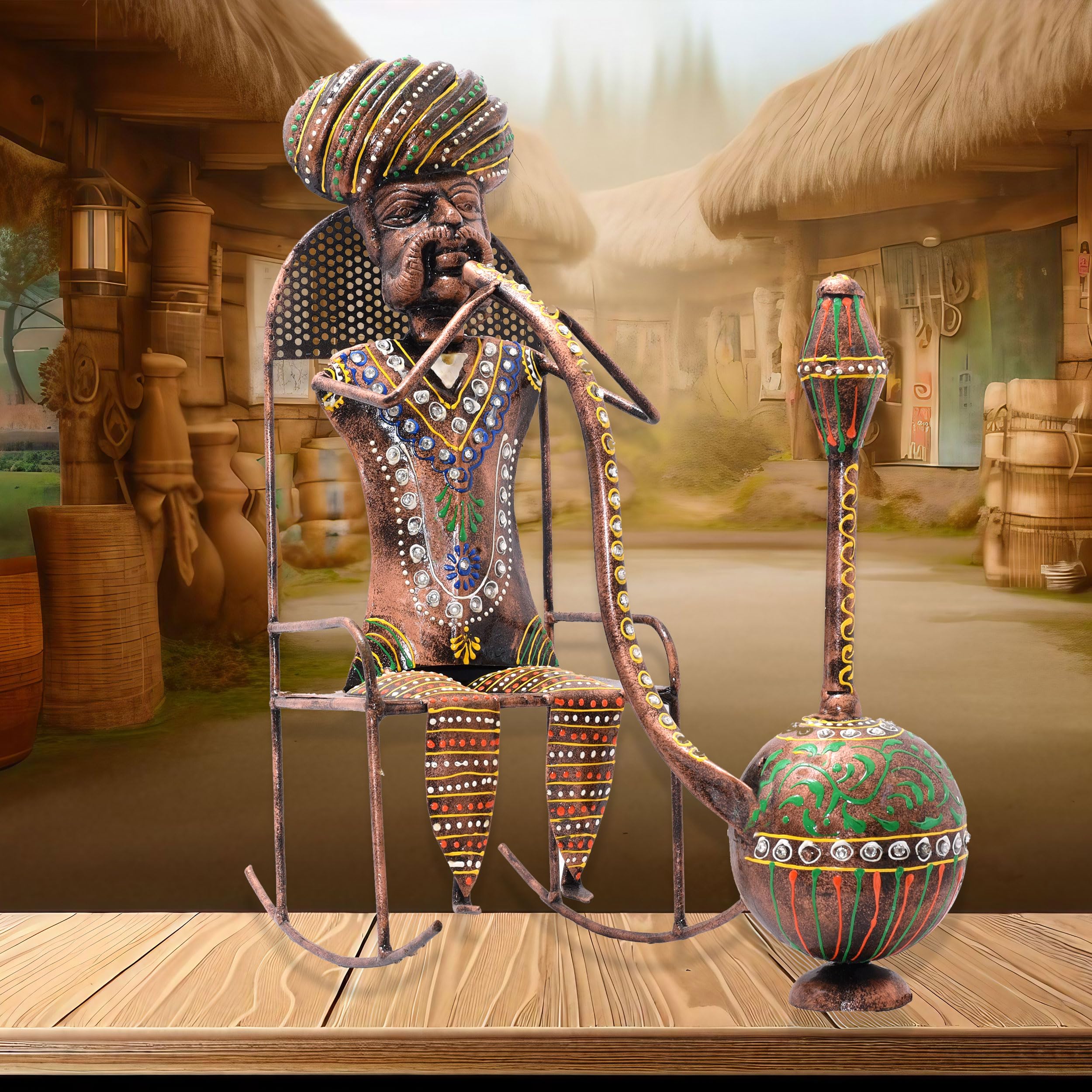 See full amazon price history chart for Kraftskala Ethinc Villager on Chair 16 inch Large Metal Decor Showpiece for Living Room Showcase, Tabletop Decor, Traditional Rajasthani Decorative Showpiece Kraftskala Ethinc Villager on Chair 16 inch Large Metal Decor Showpiece for Living Room Showcase, Tabletop Decor, Traditional Rajasthani Decorative Showpiece (B0CJ7JMD1X) Amazon Price History, Amazon Price Tracker