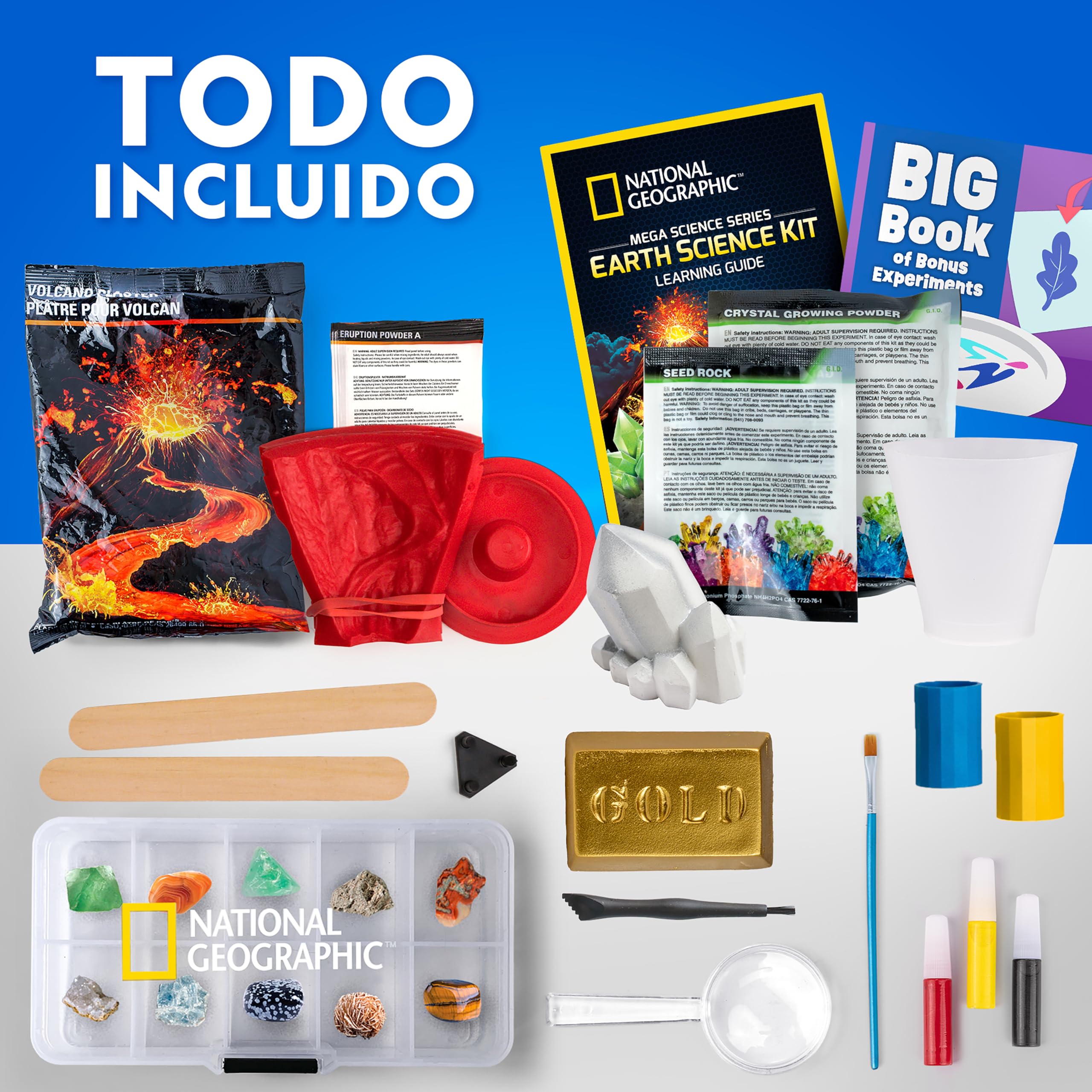 Kit De Ciencia De La Tierra Para Niños Más De 100 Experiment | Cuotas sin interés Kit De Ciencia De La Tierra Para Niños Más De 100 Experiment | Cuotas sin interés