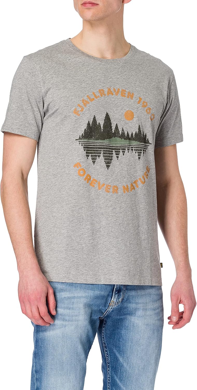 Fjallraven F87045020XXL Forest Mirror T-Shirt M Grey XXL
