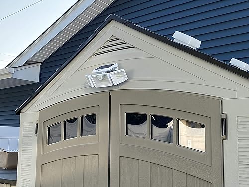 Miniatura 4 de Luz LED de movimiento solar, reflector activado por movimiento al aire libre con lámparas giratorias, foco de energía solar, luz de seguridad al