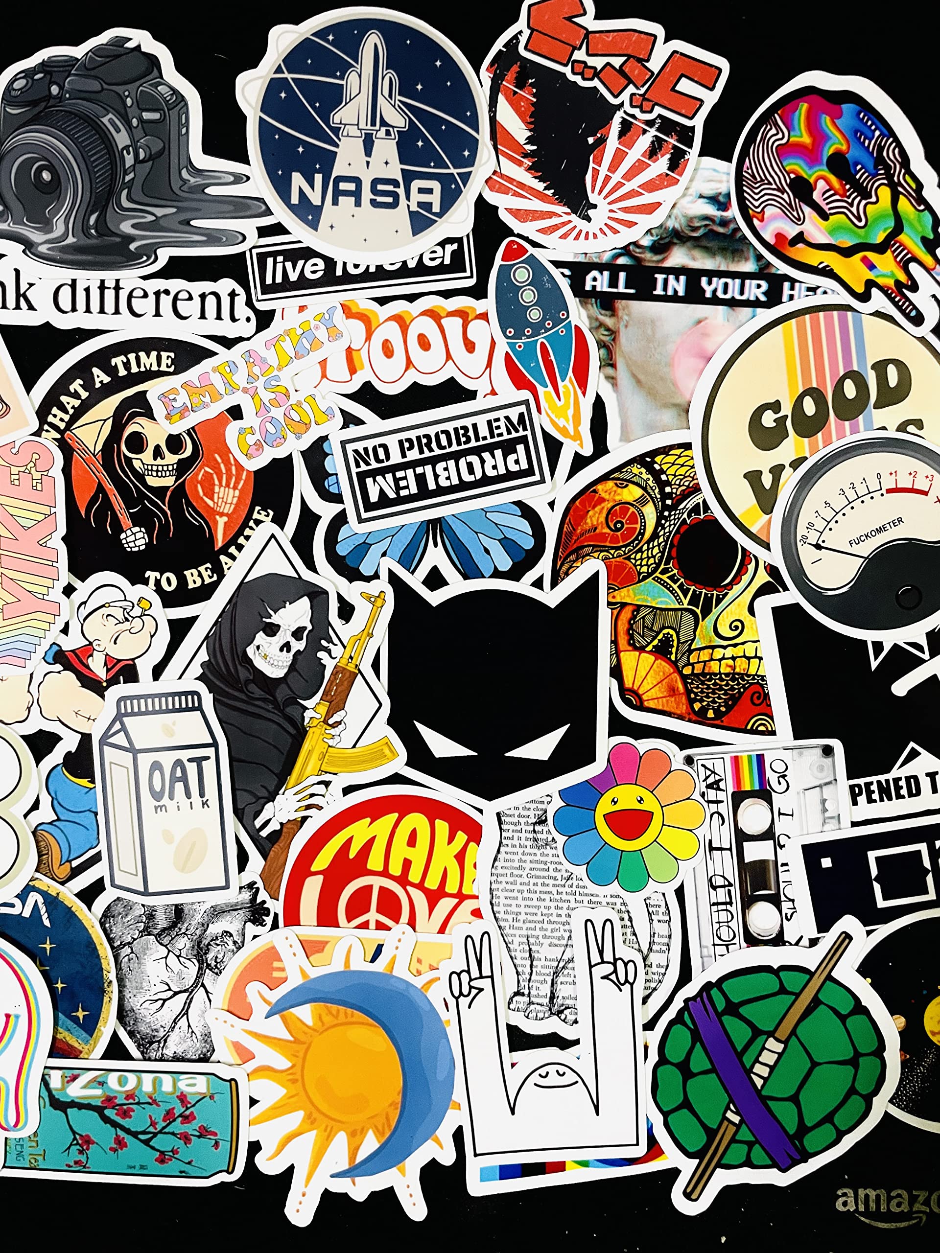 Sticker Fever - 45 Random Retro Aesthetic Stickers for Laptop/Mobile/Books/Diary/Journal etc. (Pack of 45) (B0BW6C8PBJ) Amazon Price History, Amazon Price Tracker