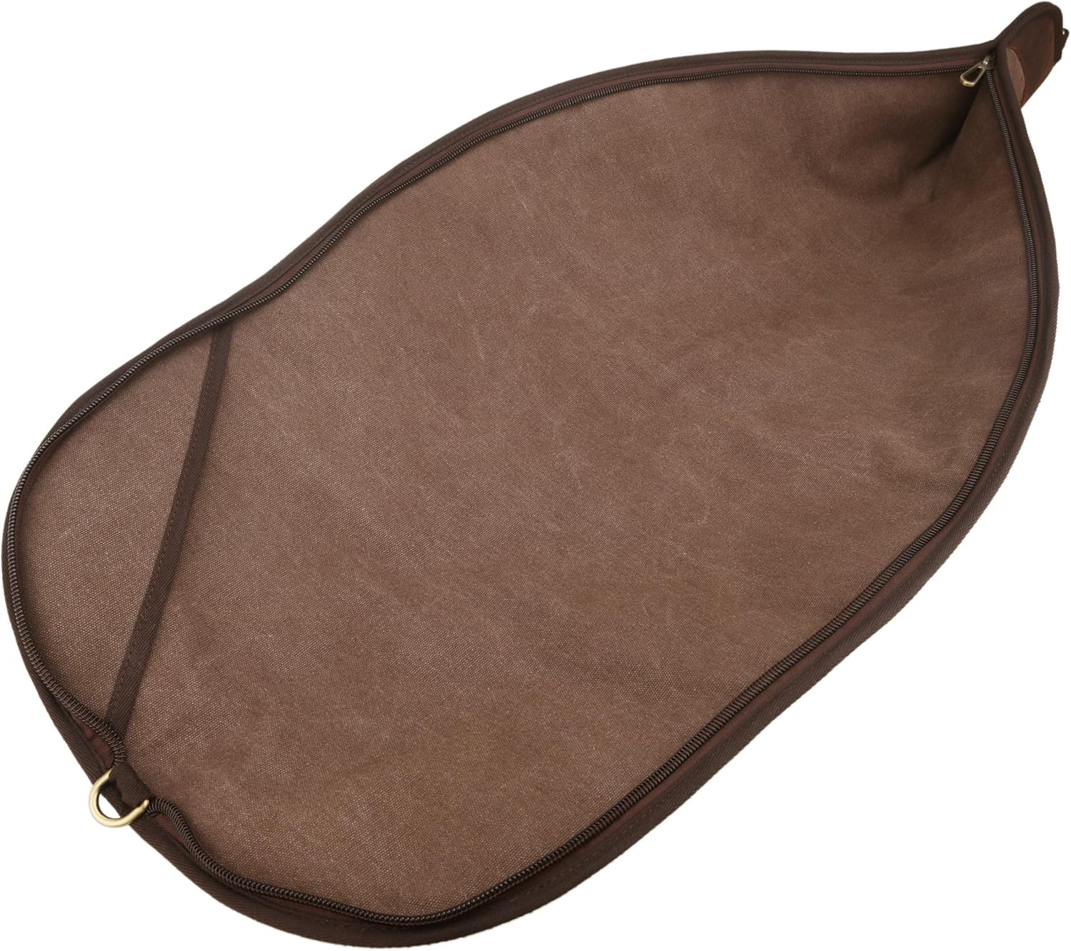 WAYNE'S DOG 41" / 55" Soft Gun Case for Scoped Rifle & Shotgun, Canvas Leather Embroidered Gun Storage Bag for Bolt-Action Rifles, Break-Action Shotguns