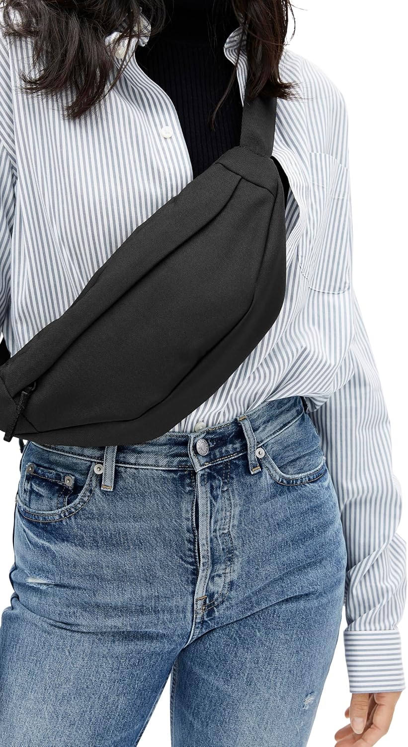 Everlane The Renew Transit Fanny Pack - Black One Size