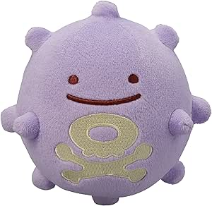 Pokemon Center Original (5-Inch) Stuffed Poke Plush Doll Ditto Koffing (Metamon Dogars)