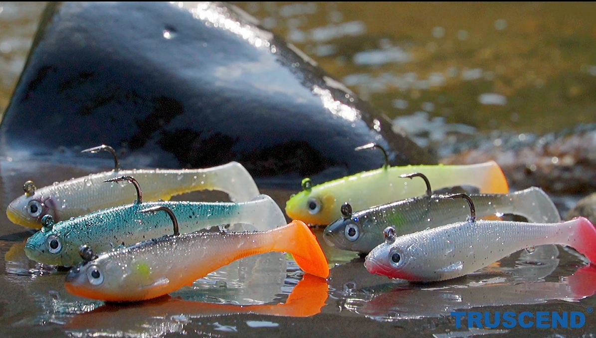 TRUSCEND Leurres De Pêche Swimbait Réaliste 10cm 27g - Leurres Multi-Segments Pour Bar, Brochet, Truite Et Plus