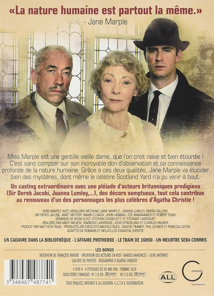 その他 Miss Marple: Season 1 [DVD] Amazon.com: Miss marple, saison 1 (version DIGIPACK