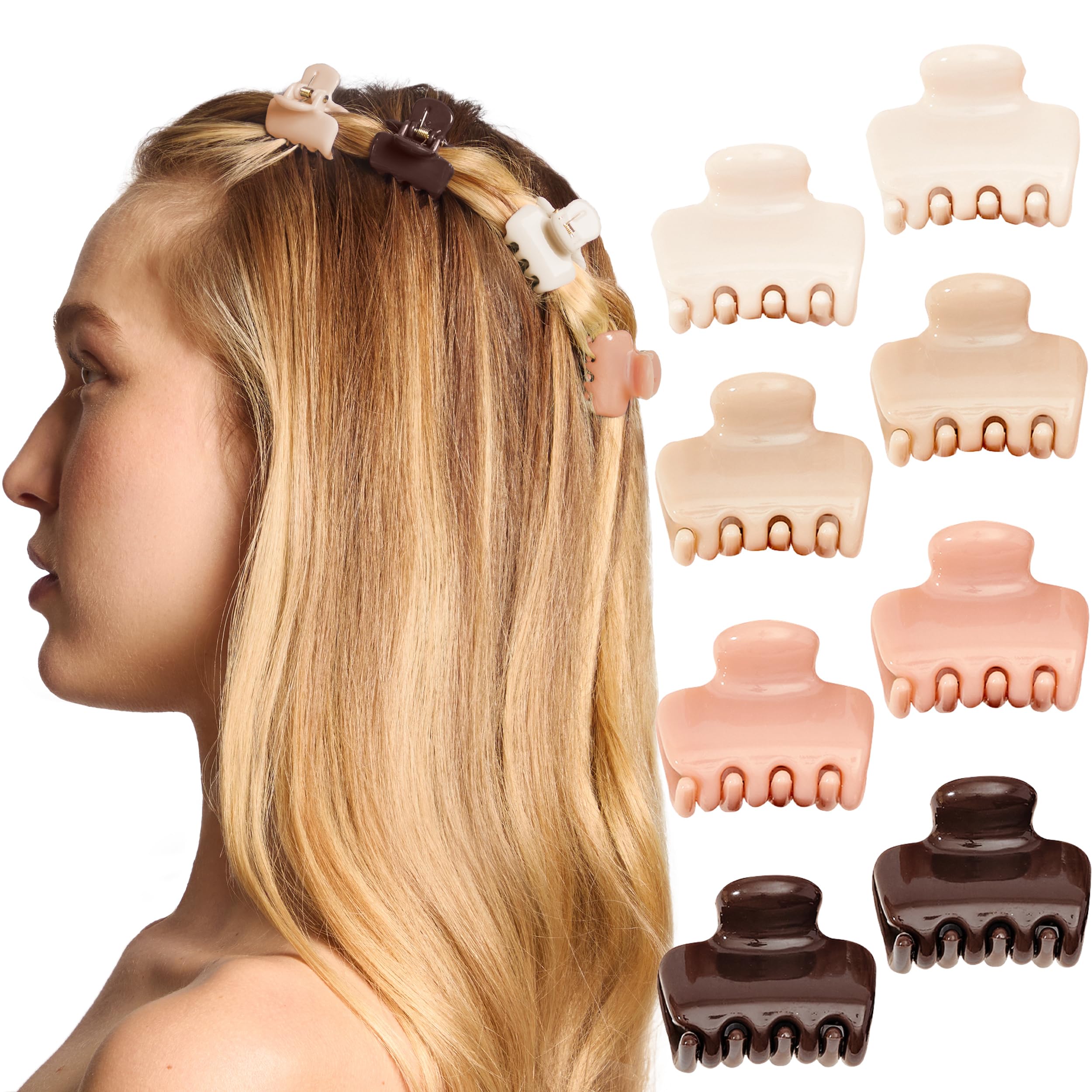 ヘアアクセサリー CHOPOVA LOWENA / MINI HAIR CLIPS Amazon.com : Kitsch Small Hair Clips for Women - Cute Hair