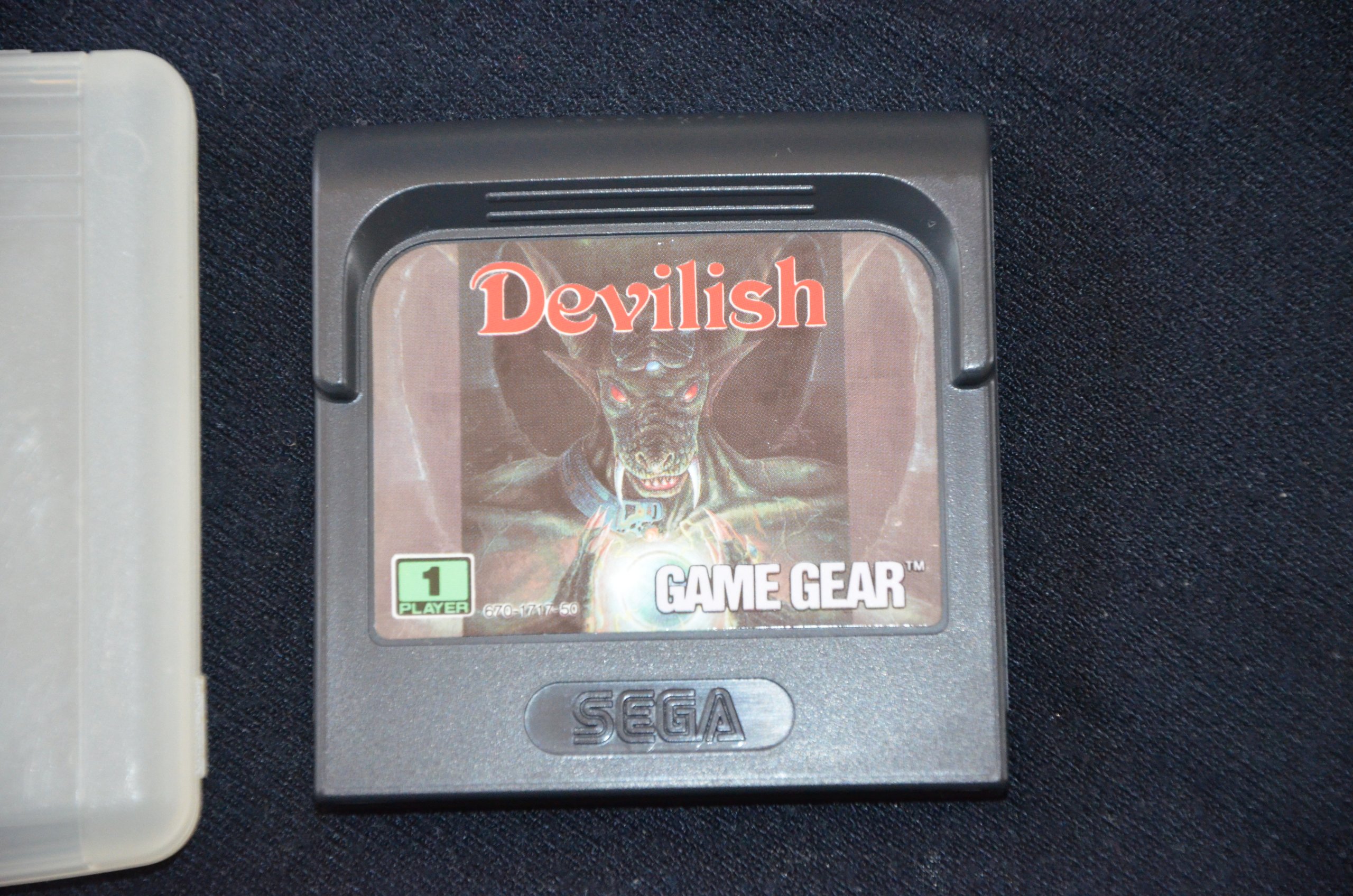 Devilish sticker - Game gear - PAL