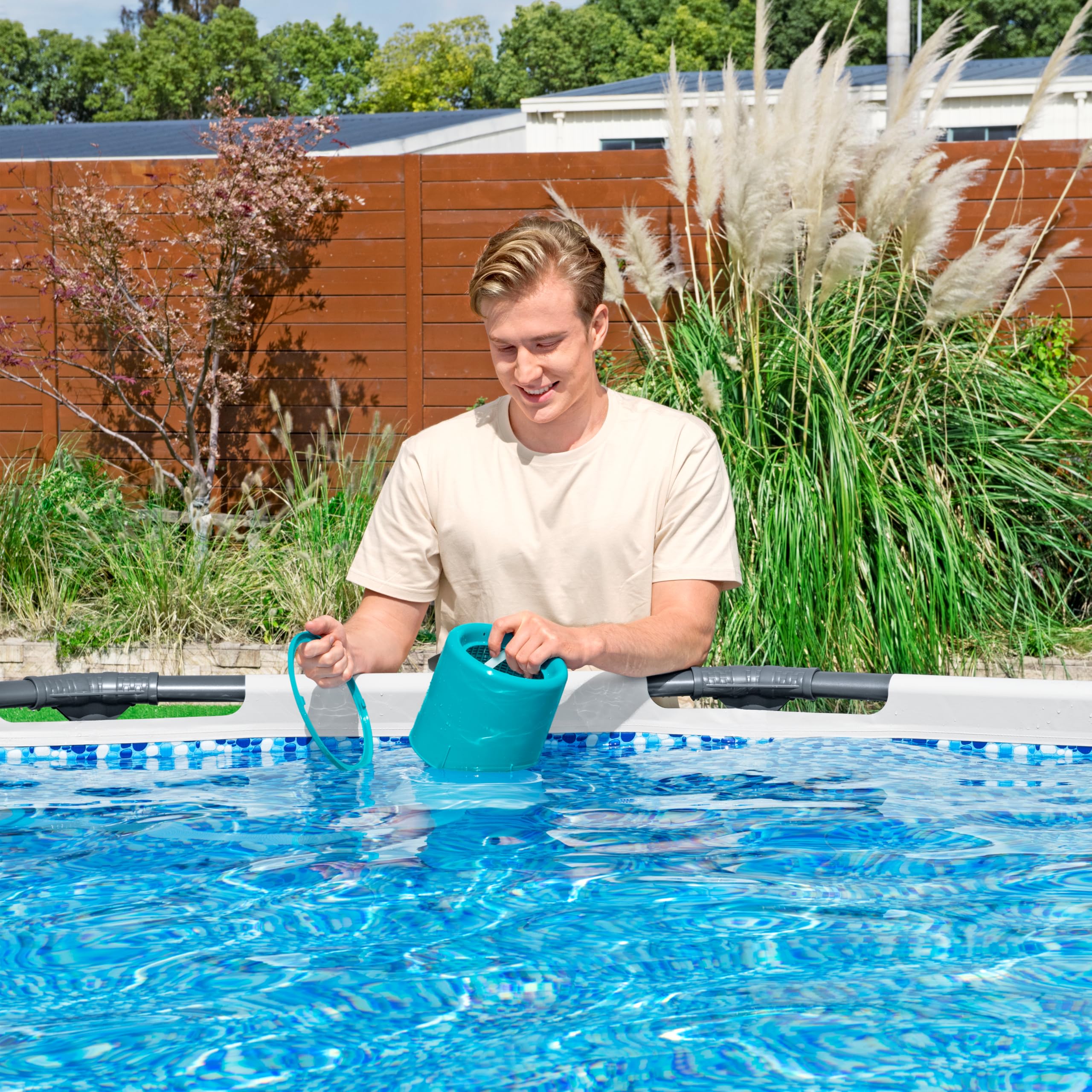 Bestway Poolpflege-Set AquaClean Deluxe für Poolgrößen bis 612 cm (ausgenommen Stahlwandpools)