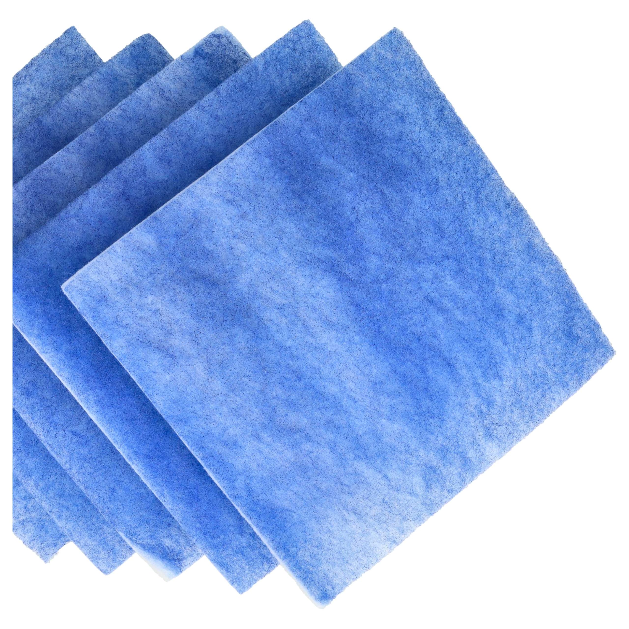 Vhbw 5 Filtri Dell'Aria G2 Per Ventilatore Lunos Saphir - Ricambio In Tessuto Non Tessuto Poliestere, 17,5x17,5x3,3 Cm, Bianco - 5