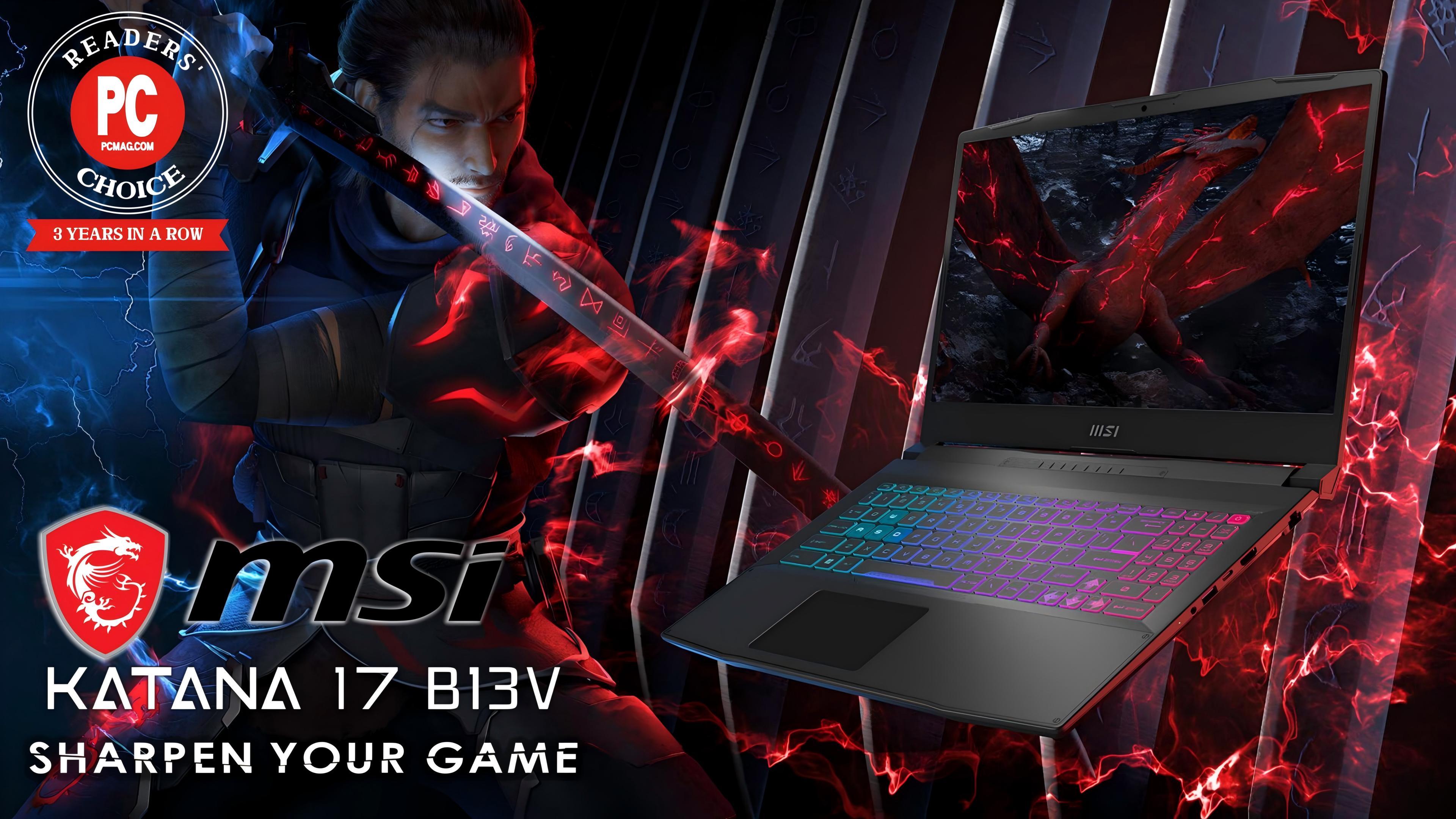 Amazon.com: MSI Katana 17 Gaming Laptop, 17.3