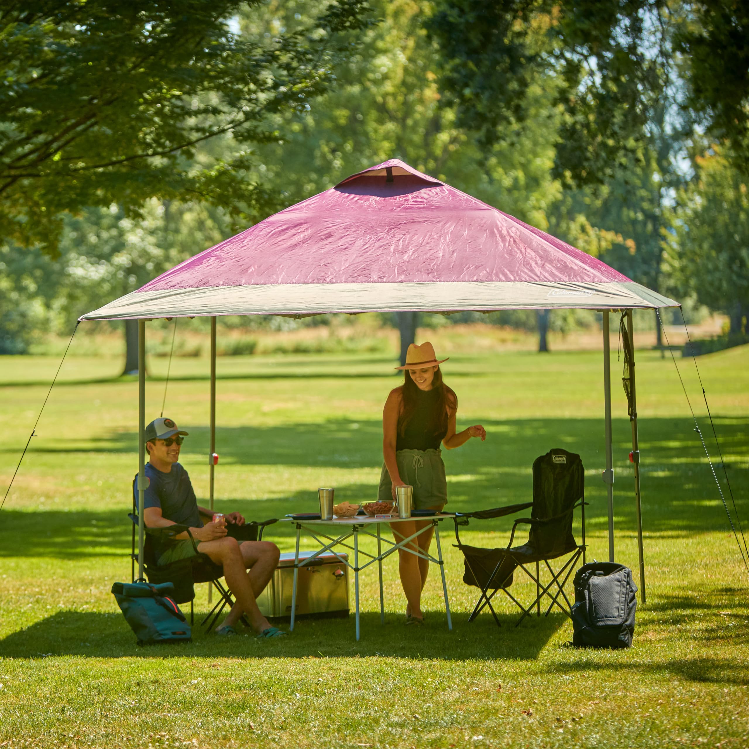 Amazon.com: Coleman Oasis Instant Pop-Up Canopy Tent with Side