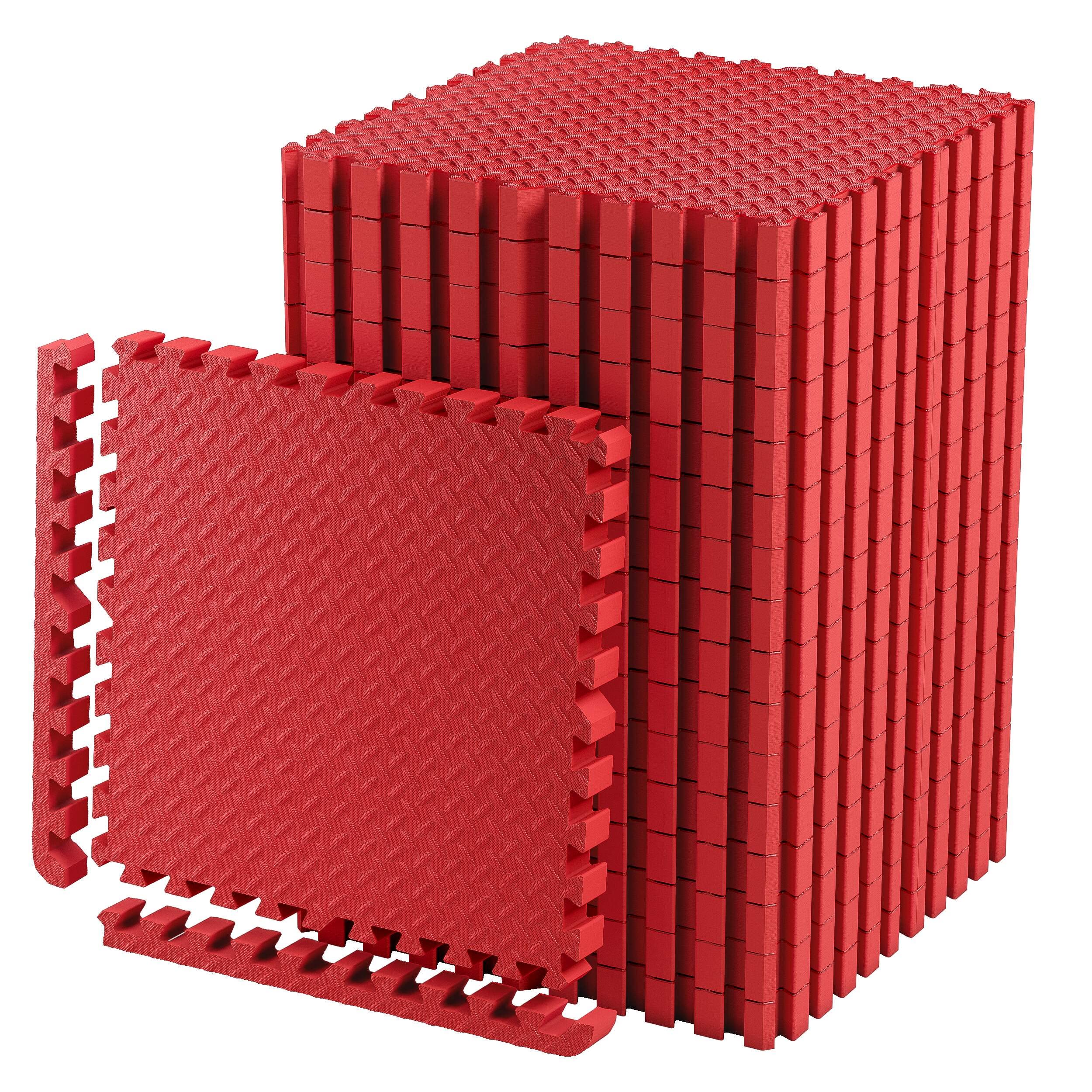 Buy Edukit Extra Thick Gym Flooring Tiles 61.5 x 61.5 x 2 cm thick