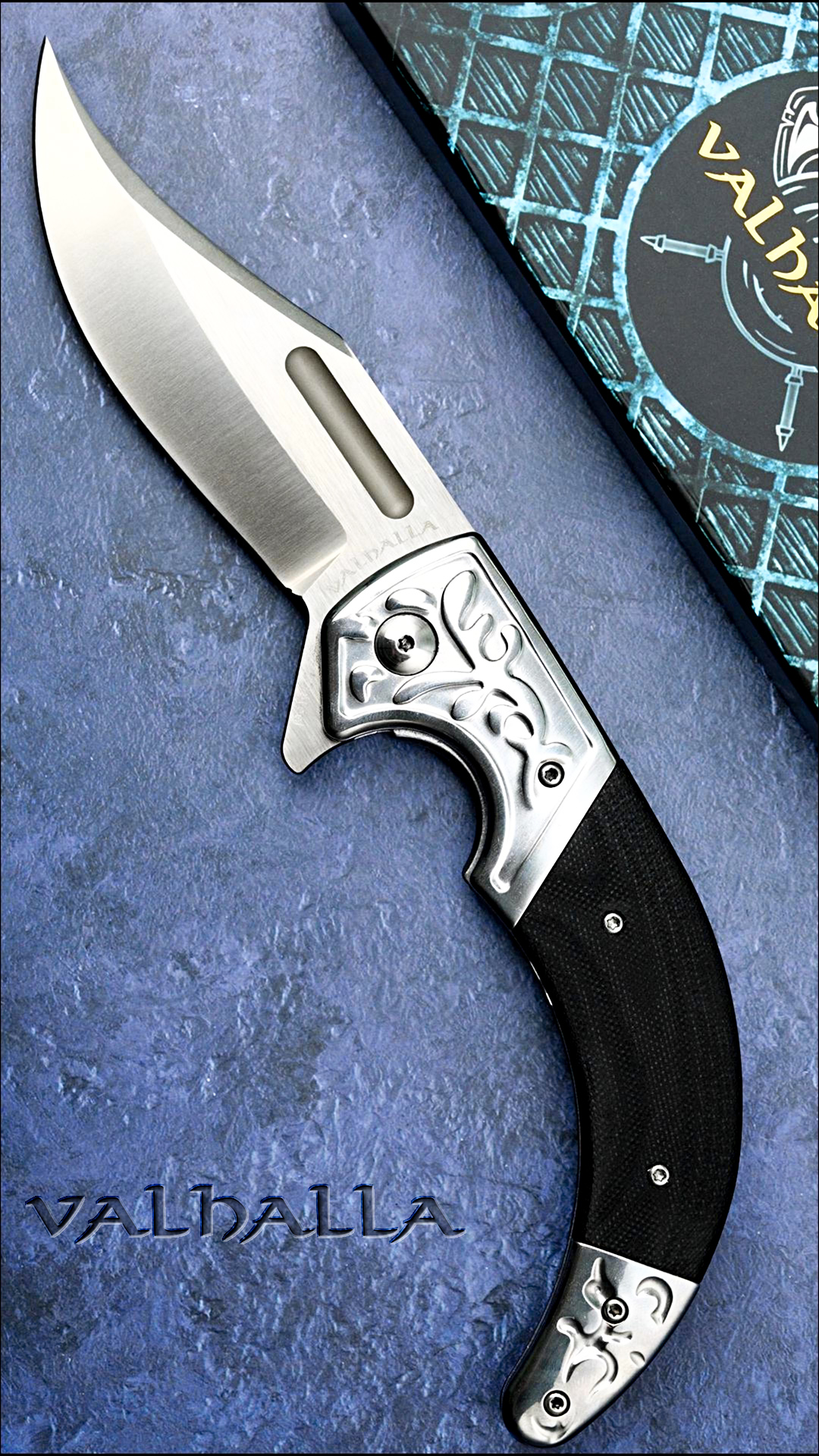 Amazon.com: VALHALLA Pocket Knife For Men, 3.7'' D2 Steel Big