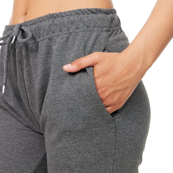 ROSS CAMP Pantaloni Sportivi Donna Cotone, Pantaloni della Tuta Donna, Pantaloni Estivi Donna, per Yoga e Fitness, Pantaloni da Donna Moderni e Comodi a Vita Alta - 5