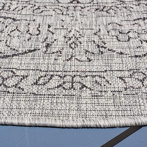 Vista 116 de SAFAVIEH Courtyard Collection - Alfombra decorativa, 2 pies 3 pulgadas x 5 pies, turquesa, no desprende pelusa y de fácil cuidado, para interiores