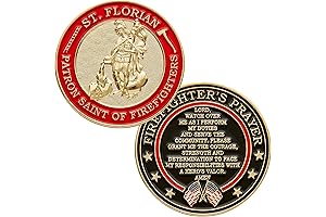 St. Florian Patron Saint of Firefighters Coin