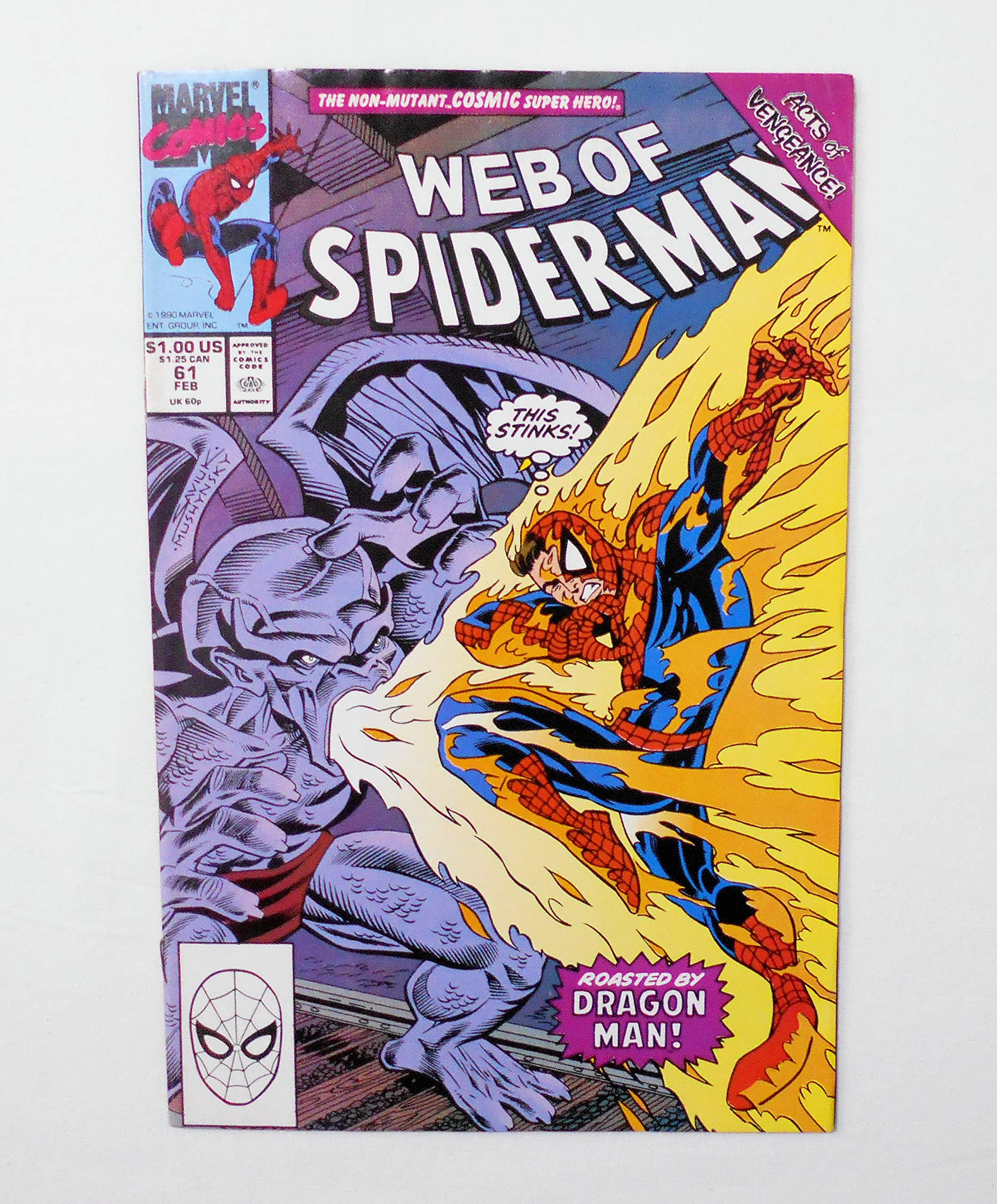 マーベルコミックWeb of Spider-Man (Vol 1) Web of Spider-Man #1 (Marvel, April 1985) Bell Tower