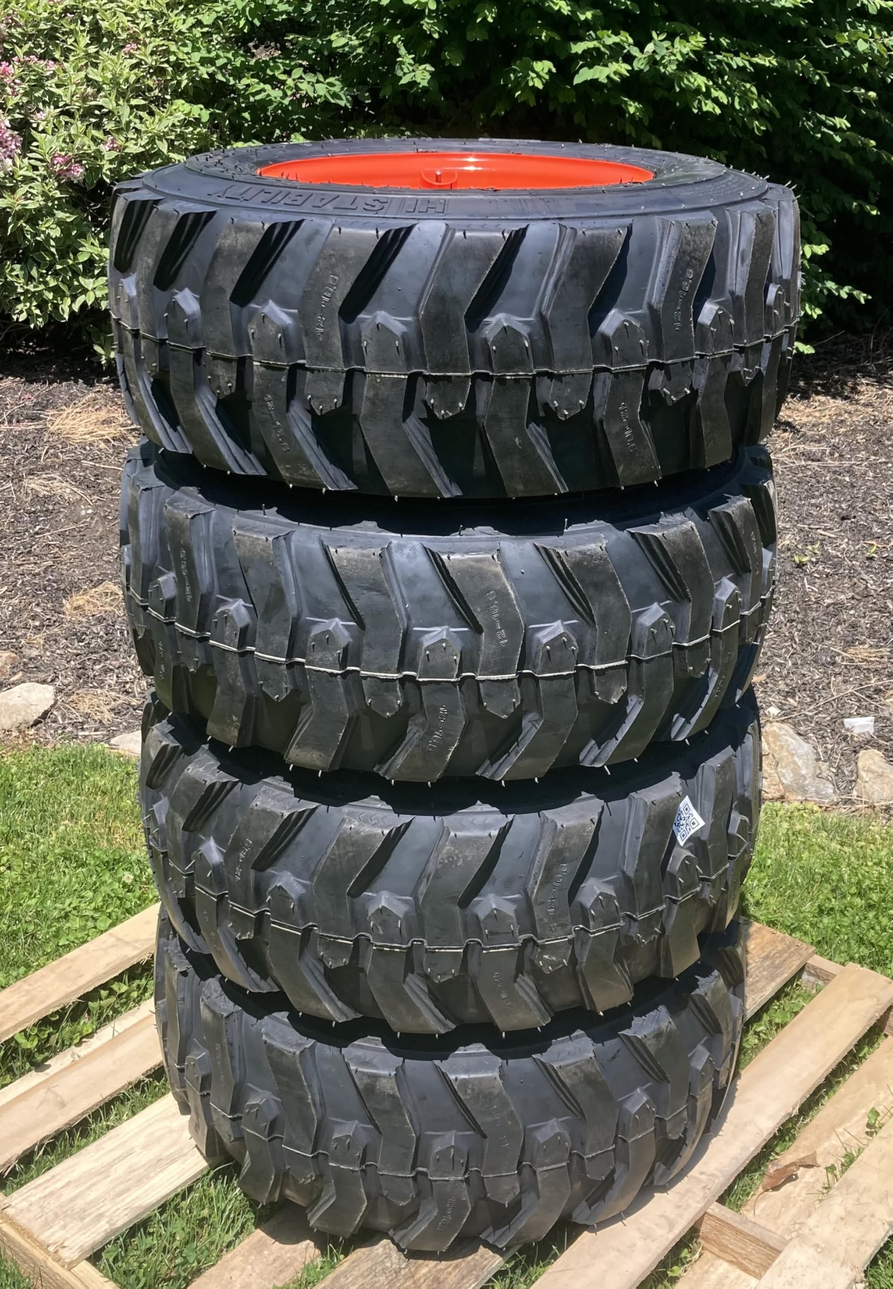 Amazon.com: (1) 12-16.5 Forerunner SKS-1 Skid Steer Tire on