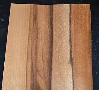 Generic Sweet Gum Raw Wood Veneer Sheet, Natural Hardwood, 6 x 41 Inches, 1/42 Inch Thickness, Woodworking Material