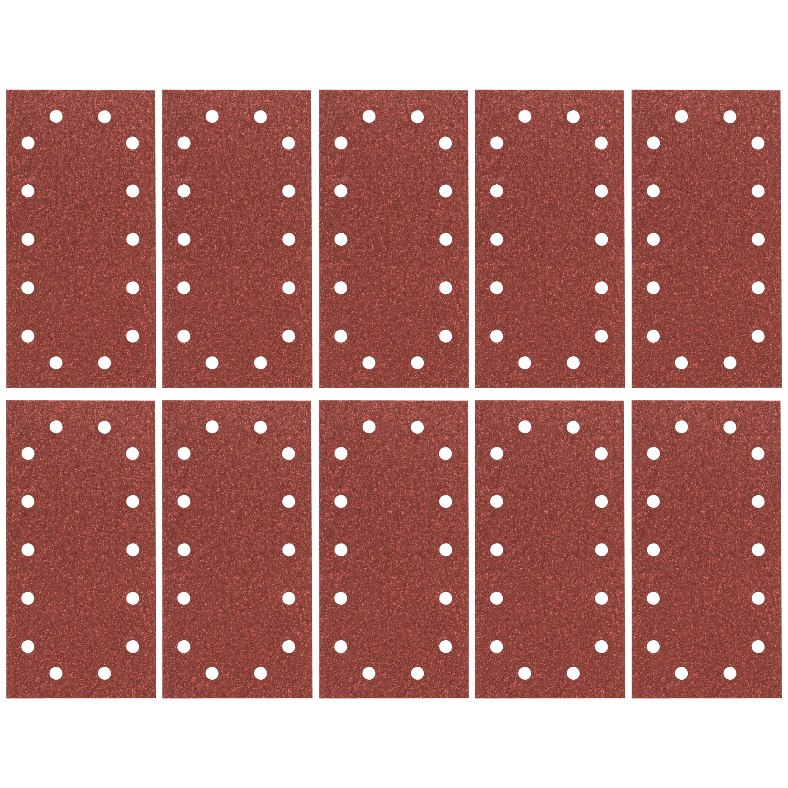 Bosch Accessories Bosch Professional Pro Schleifblatt für Schwingschleifer Holz und Farbe Expert for Wood and Paint (10 Stück, Körnung 60, C430)