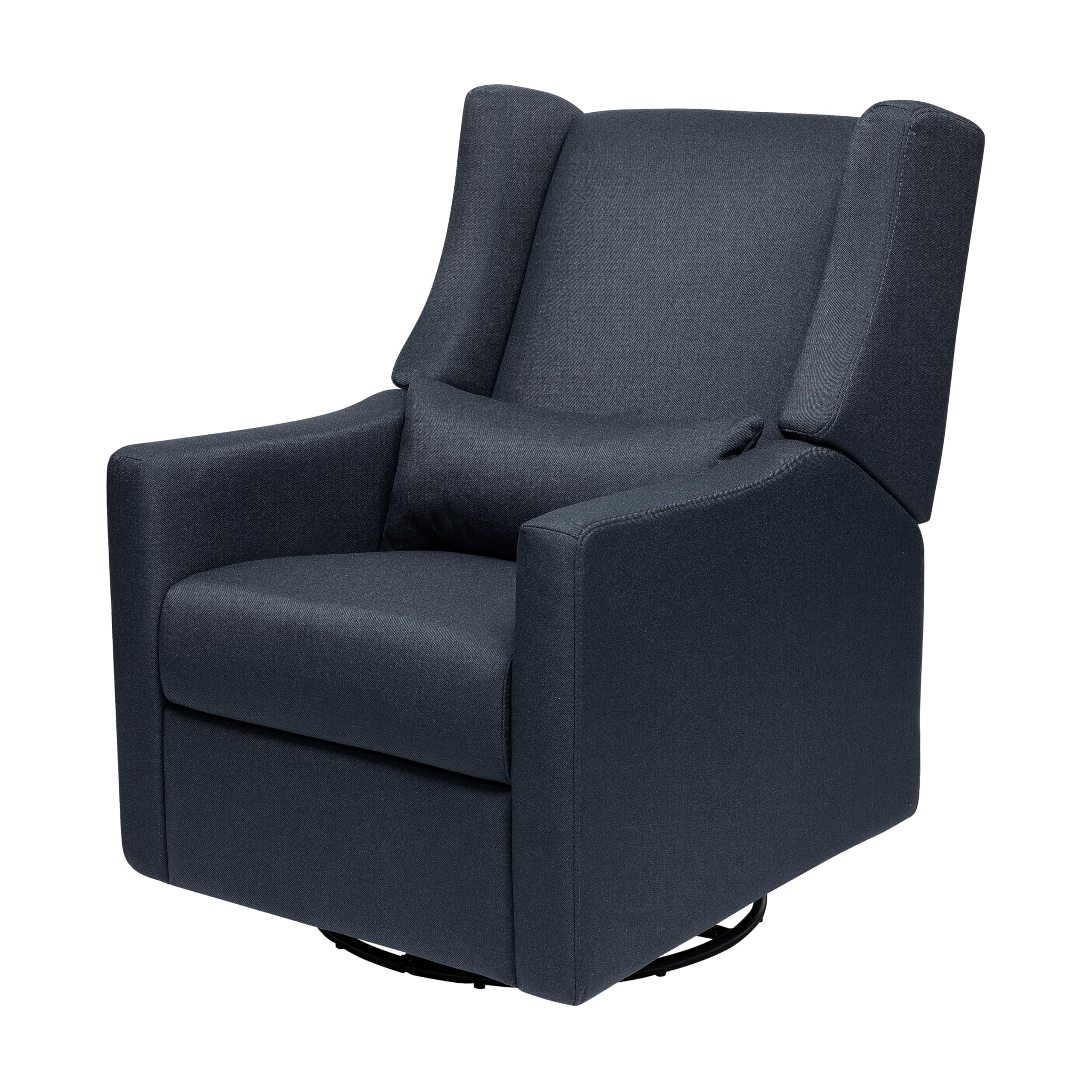 babyletto Kiwi Electric Recliner Glider - Performance Navy Eco-Twill