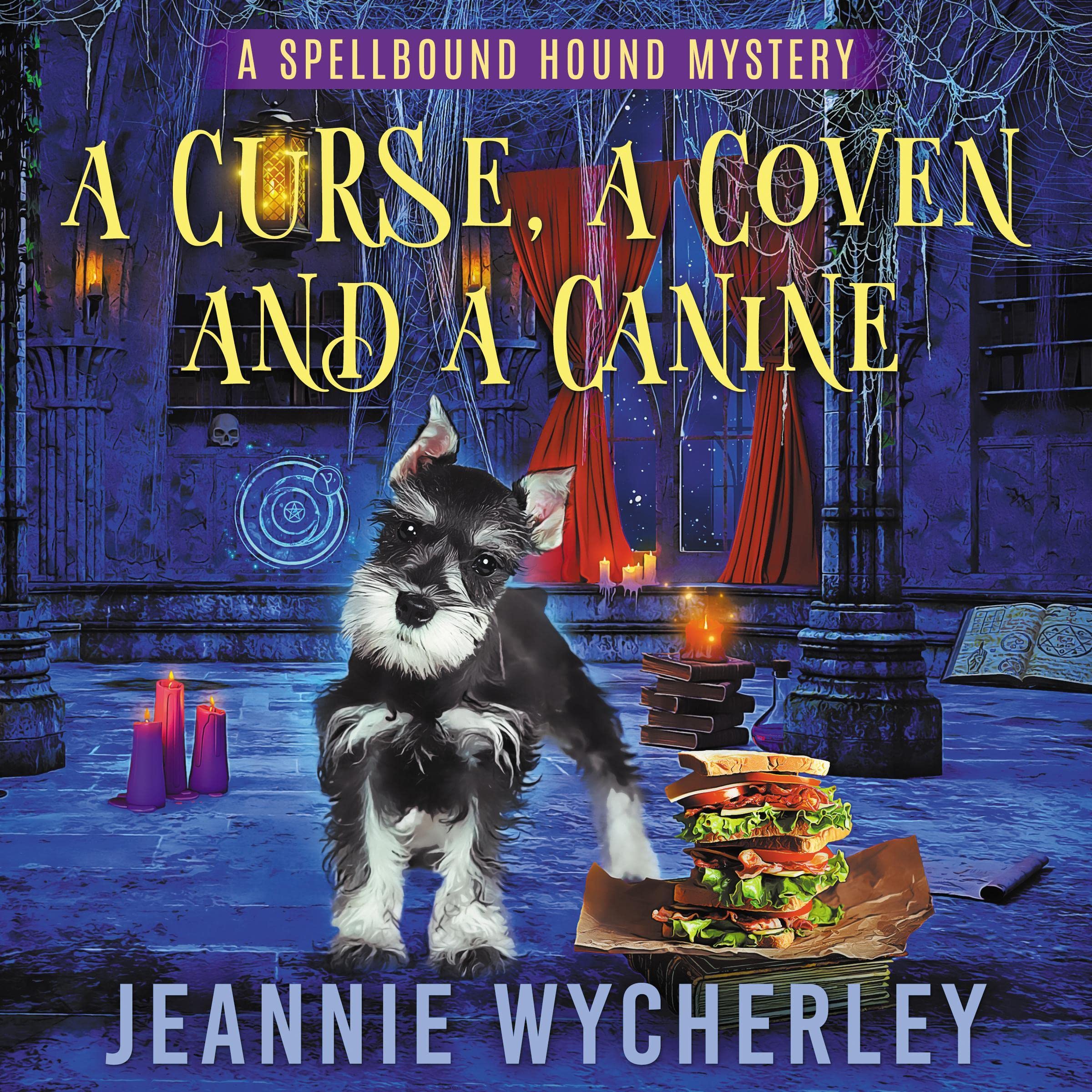 Cover art for A Curse, a Coven and a Canine