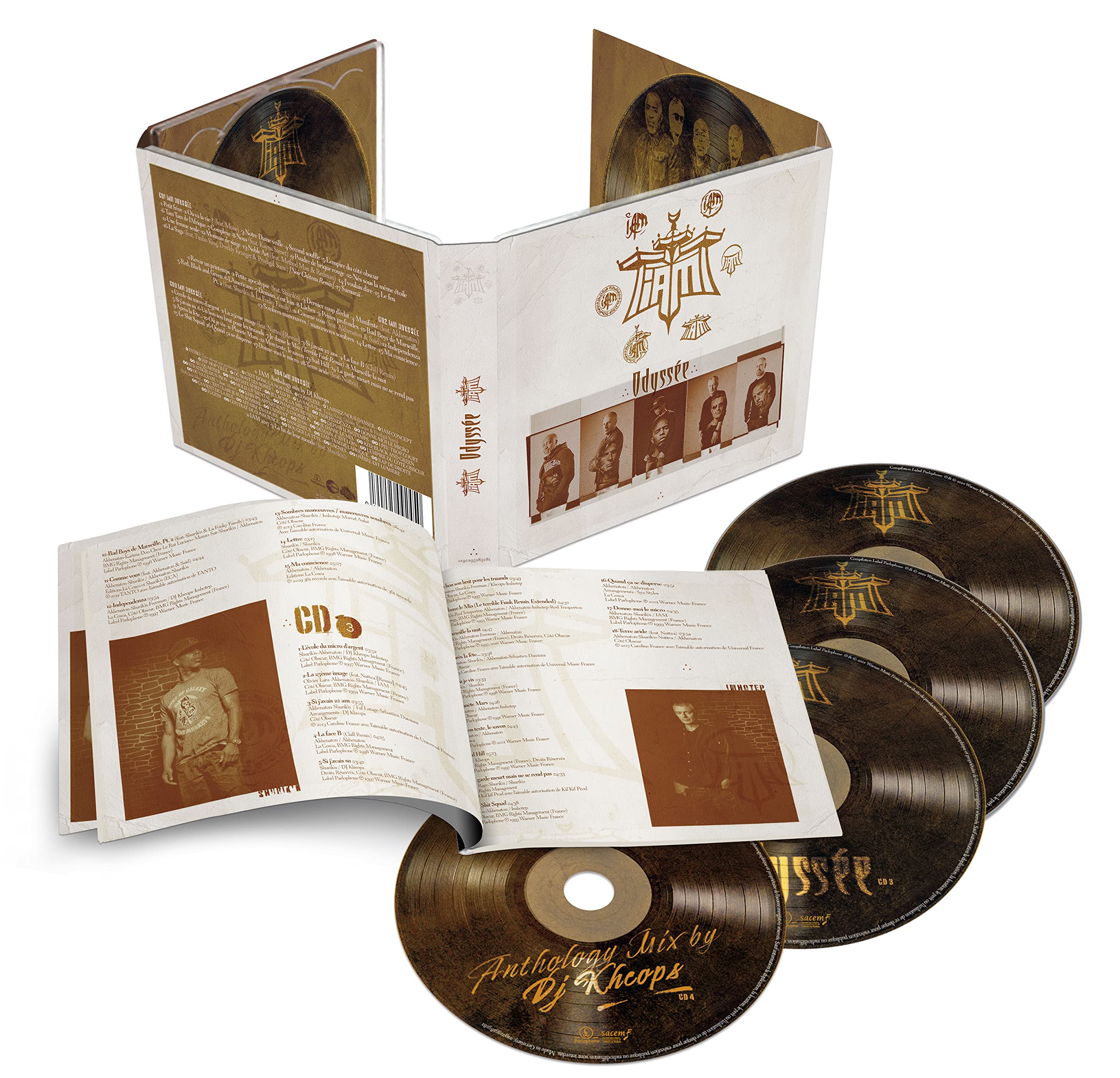 Best of 3cd Odyssée