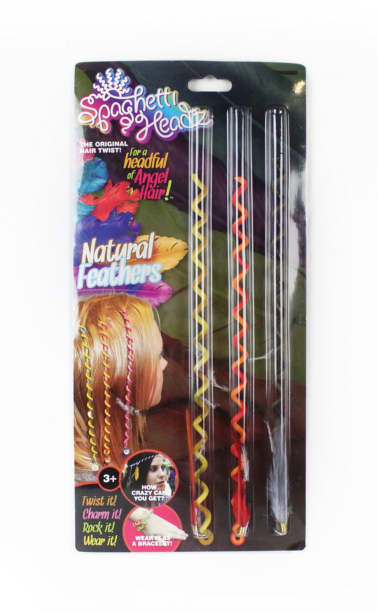 SpaghettiHeadz™ Feathers 3 Pack