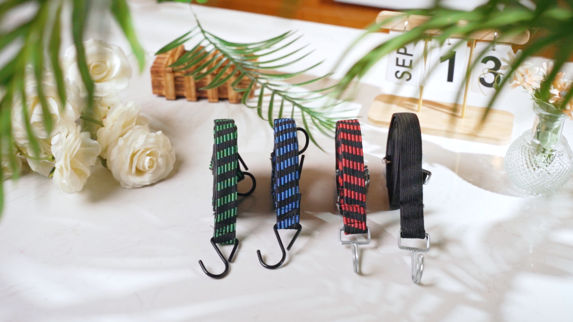 ØØØØ（レイ）  BRAIDED MULTI CORD STRAP Copper Ground Strap 18in w/ 1/4in Ring Terminals ALL76328-18