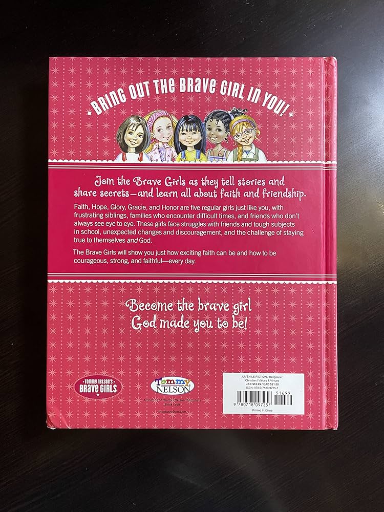 Amazon.com: Tommy Nelson's Brave Girls Confidential: Stories and