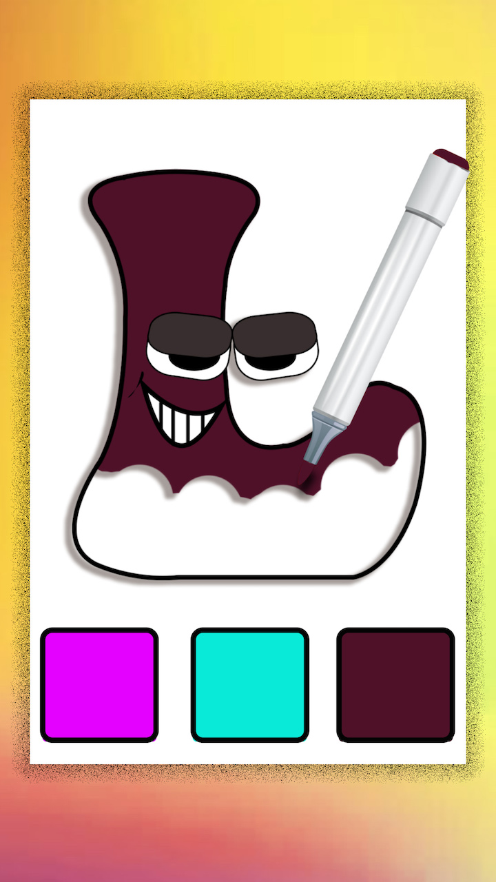 Alfabeto da colorare Maestro ASMR: app su Amazon Appstore
