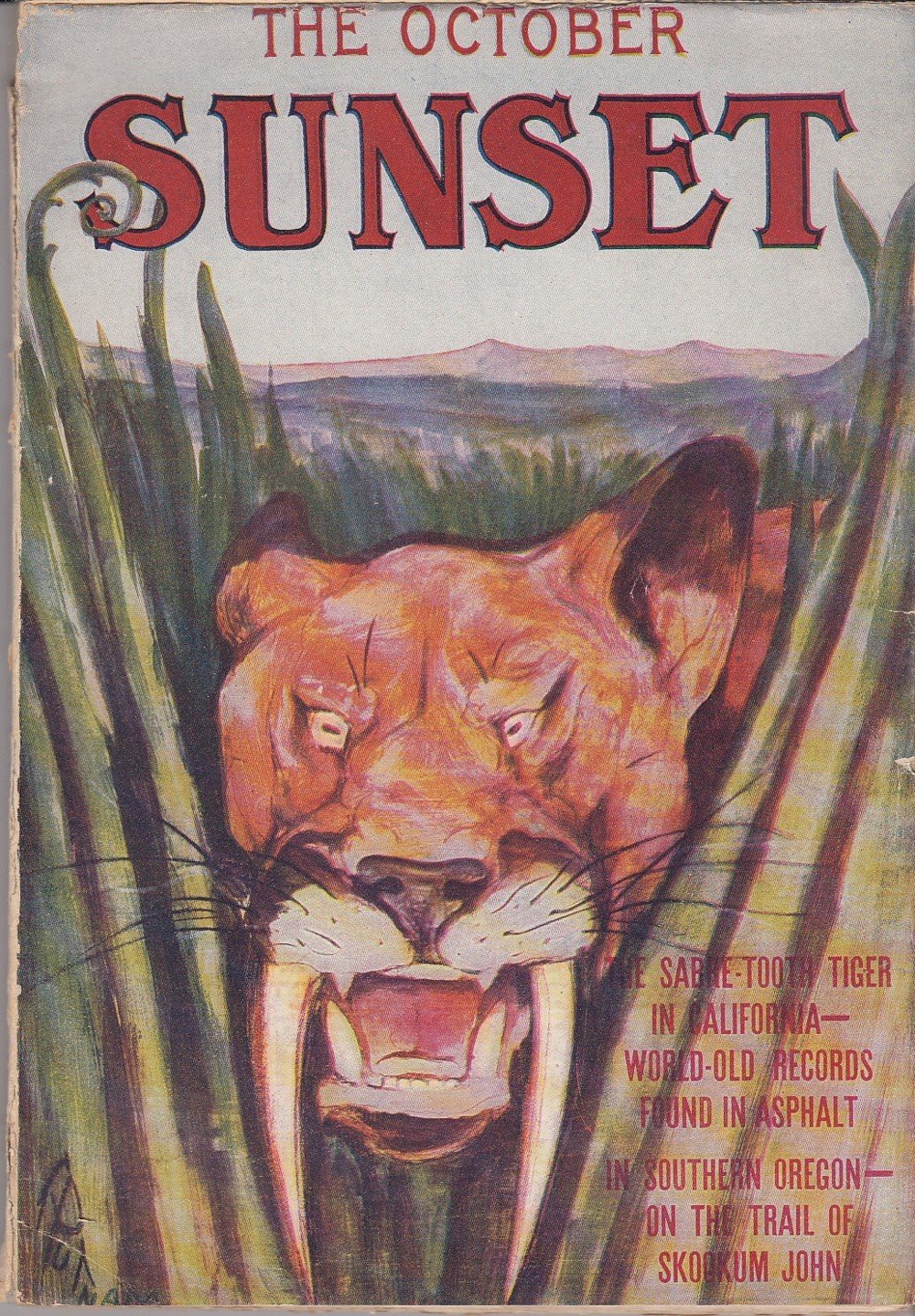 Sunset: The Magazine of the Pacific and All the Far West - October, 1908 (Vol. XXI, No. 6)