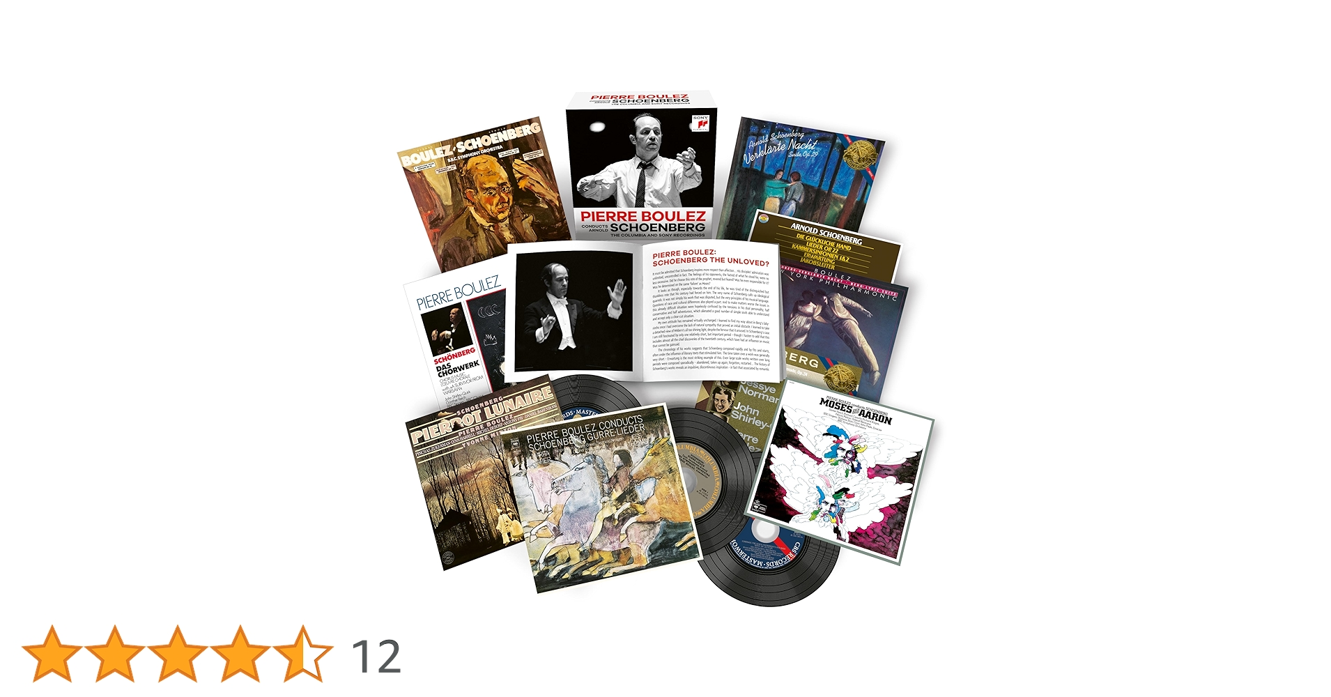 Amazon.co.jp: Pierre Boulez Conducts Arnold Schoenberg The