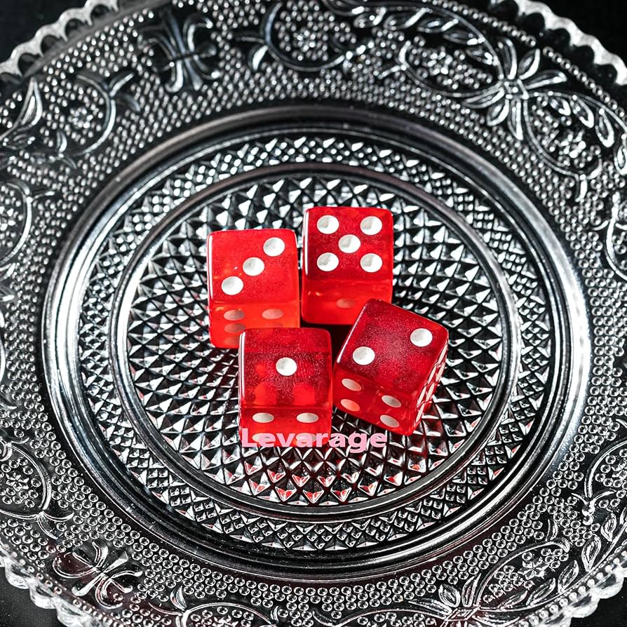 赤いサイコロ Amazon | Levarage 0026 サイコロ カラフル クリアタイプ レッド