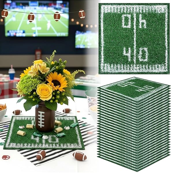 Lush Green Turf Table Mats