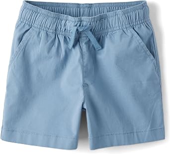 The Childrens Place,Boys,Pull on Jogger ShortsSummer Blue,7