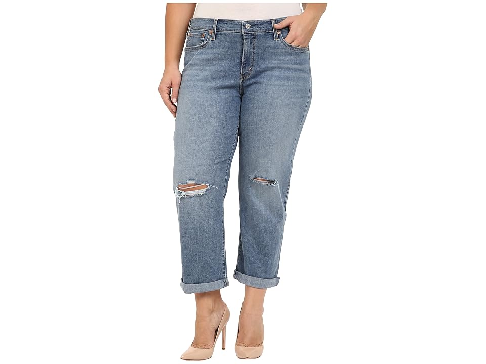 

Levi's(r) Plus Boyfriend (Salt Water Dive) Women's Clothing