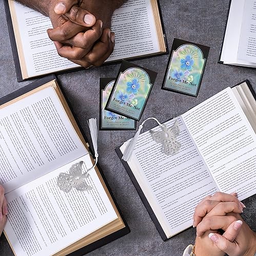 Miniatura 5 de Funeral Favors - 100 piezas - 50 paquetes de semillas conmemorativas y 50 marcadores de ángel - Regalos de celebración de la vida