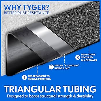 Amazon.com: Tyger Auto LanderX Running Board Compatible with 2010