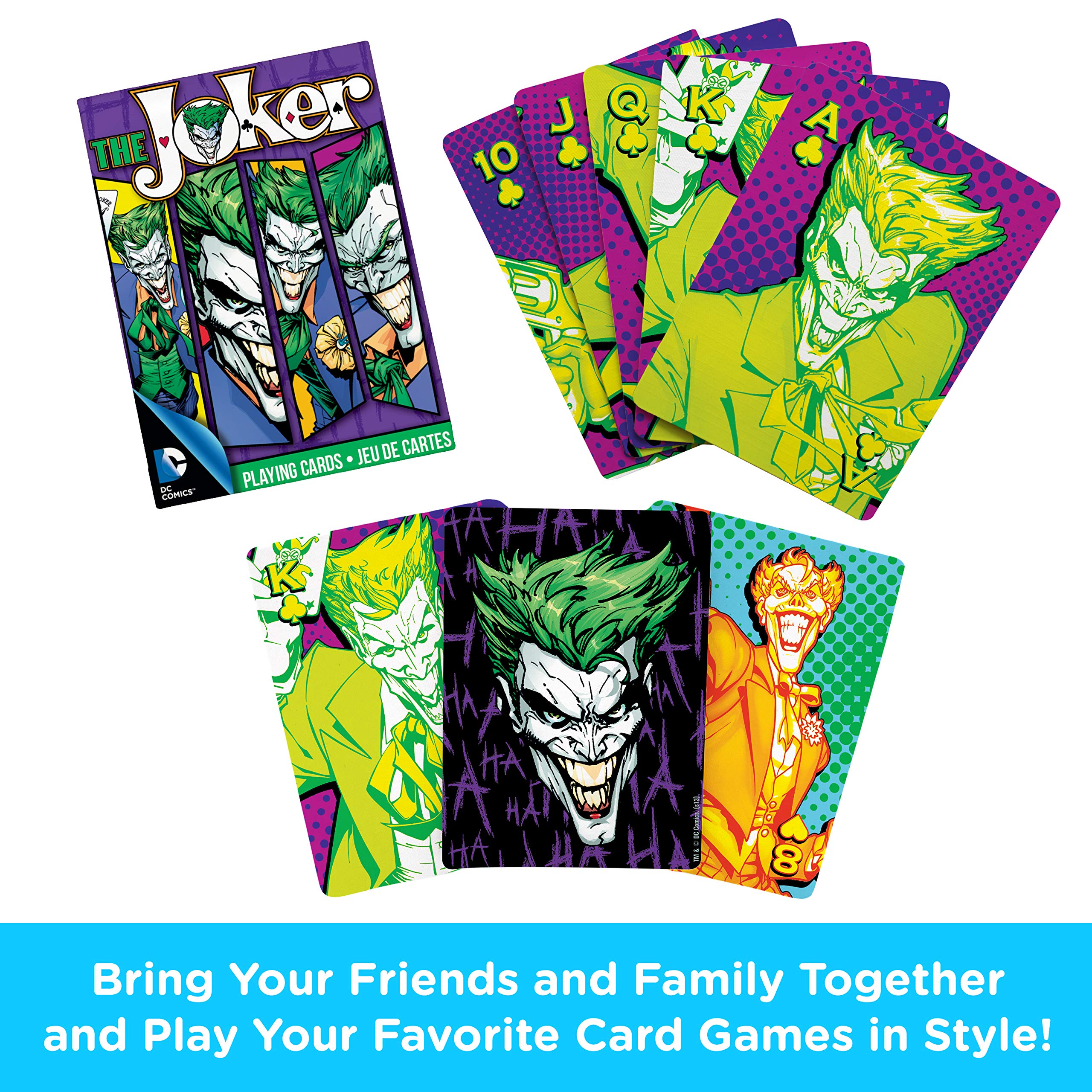 DC Comics Joker Playing Cards : Amazon.sg: Toys