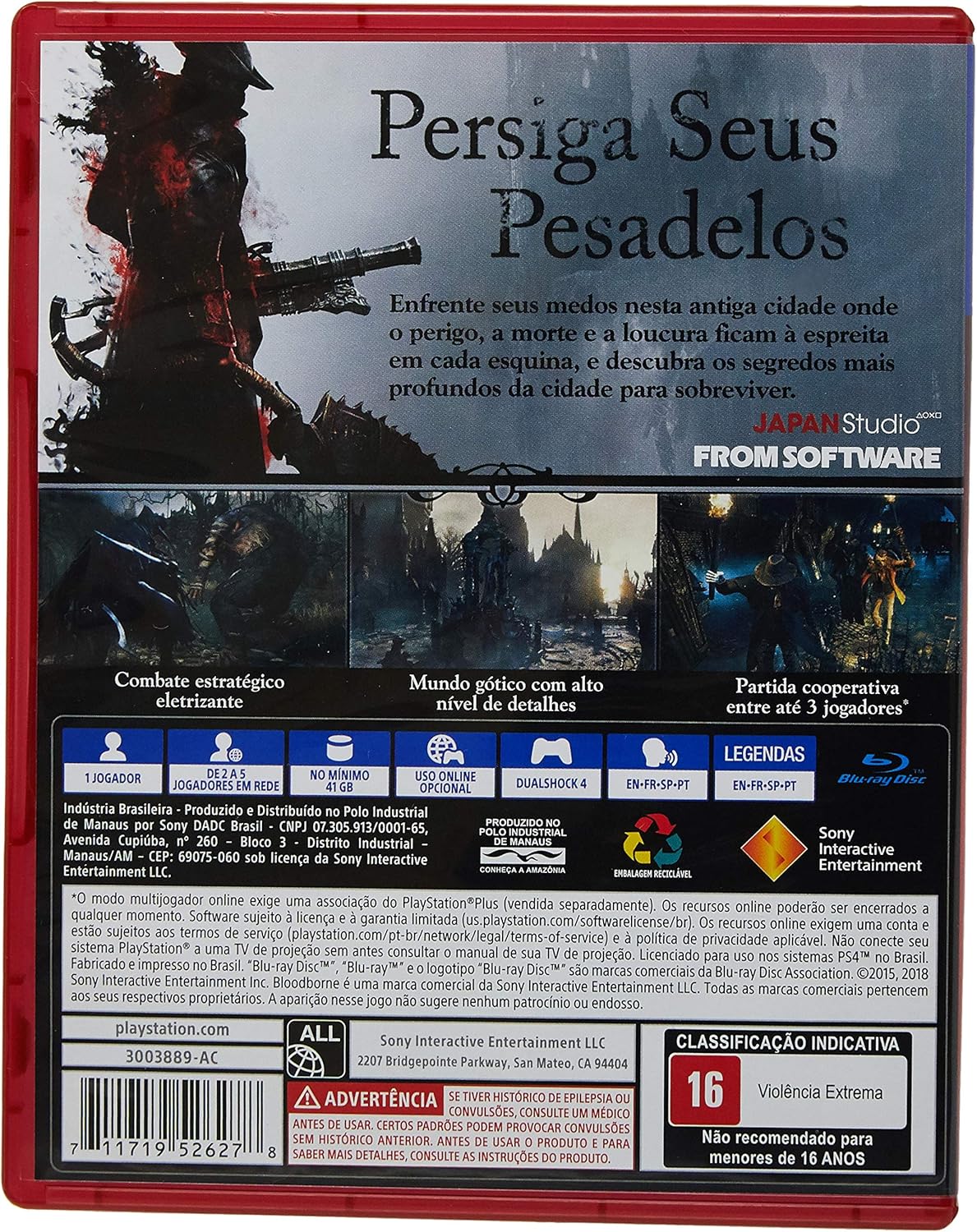 Promoção Amazon Bloodborne Para Playstation 4: Hits! 2 915Bddsv2Gl. Ac Sl1500
