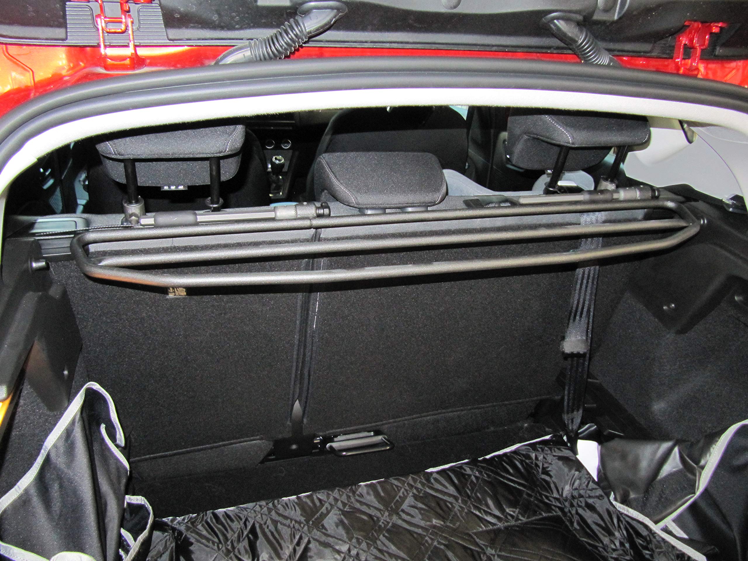 ERGOTECH Divisorio per Renault Captur (dal 2020 in Poi) RDA65HBG-2HXXS krn034, per Trasporto Cani e Bagagli