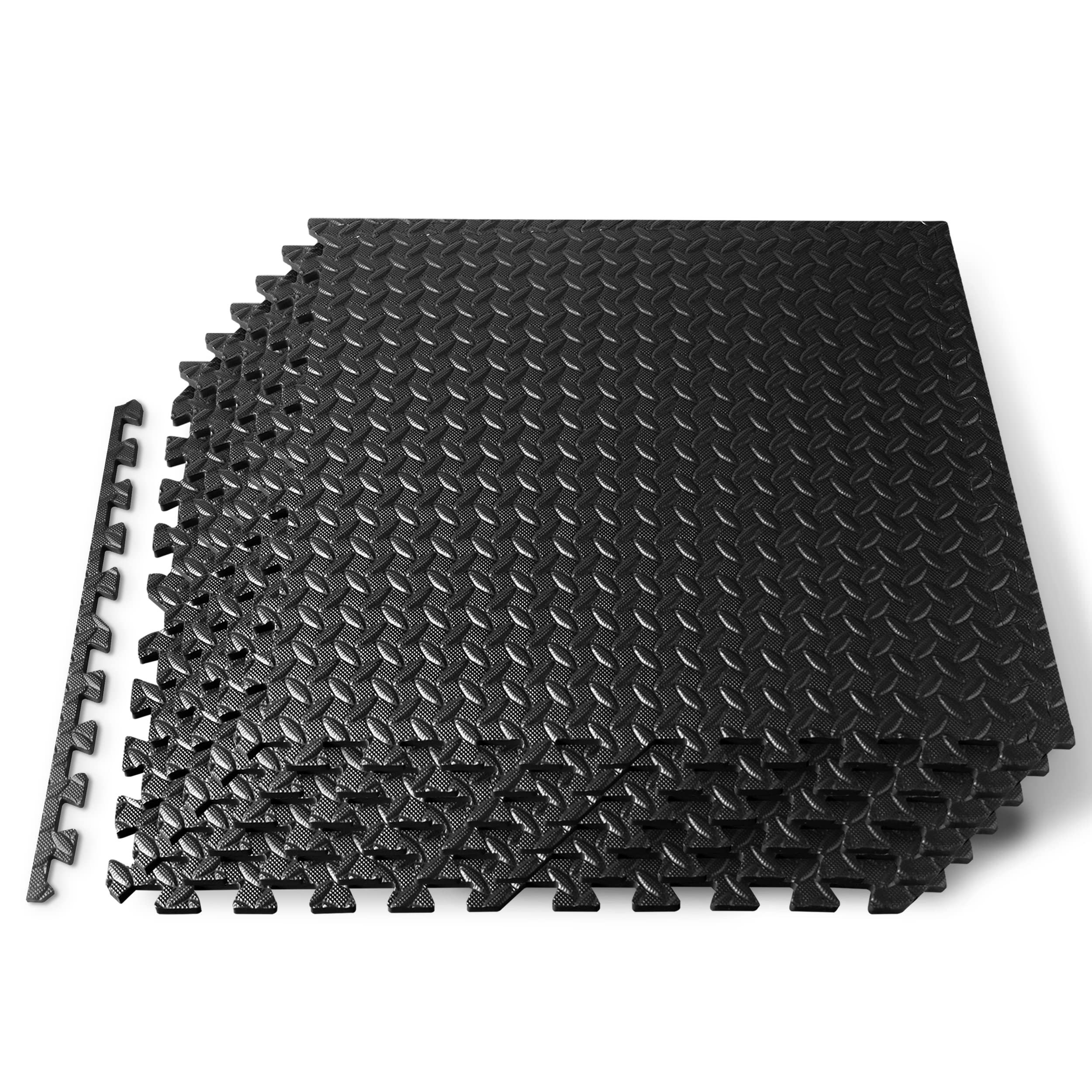 Amazon.com: SQUATZ Thick Puzzle Exercise Mat Foam Interlocking