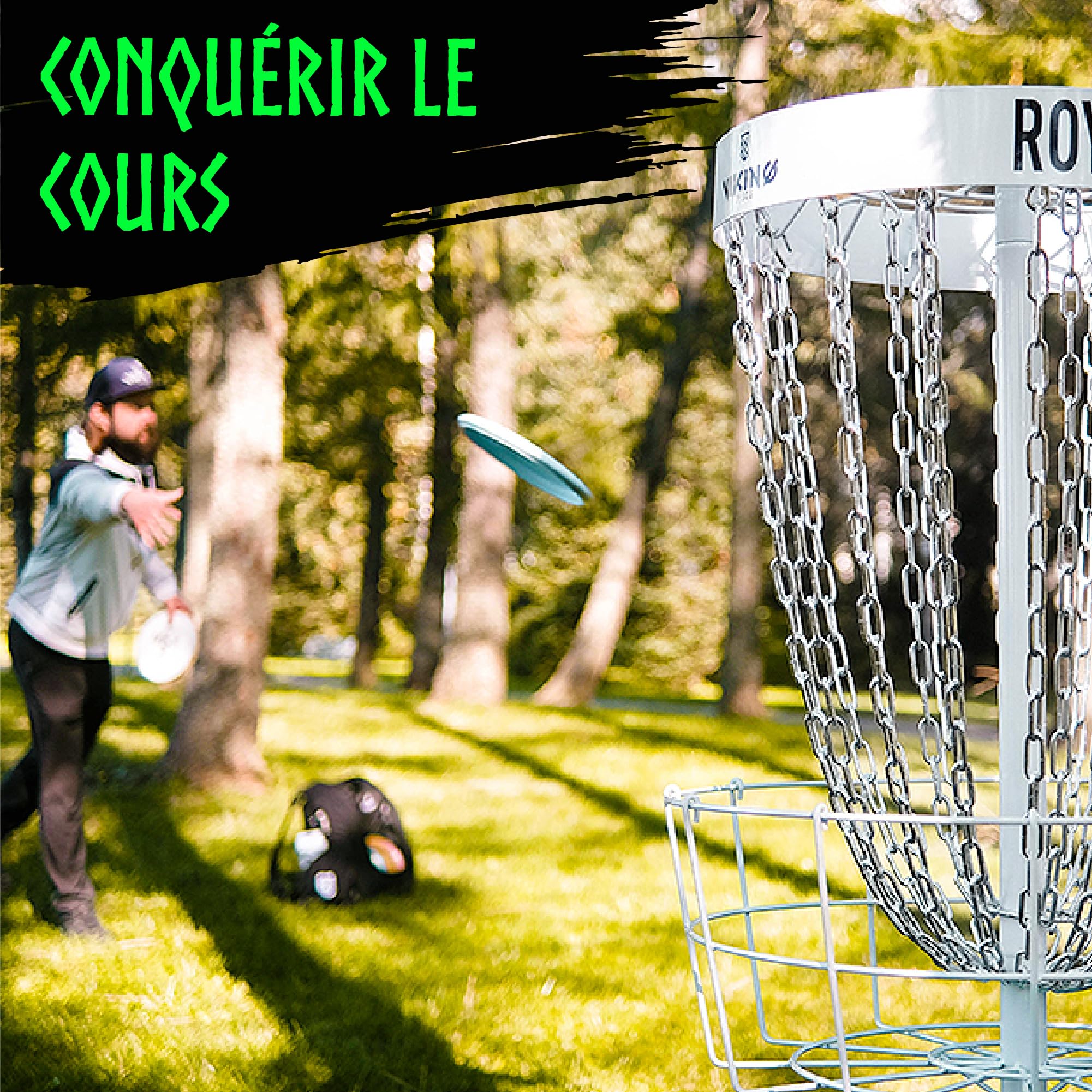 Viking Discs Ground Disc Golf Set - 8 Disques de Frisbee pour Toutes Les Distances, Approuvés par la PDGA - Putter, Mid-Range, Fairway Driver, Distance Driver